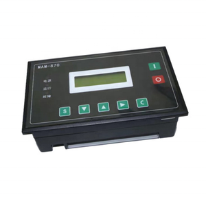 Screw Air Compressor Control Panel Eletronic PLC <strong>Controller</strong> MAM-870 MAM870 with Pressure and <strong>Temperature</strong> Sensor - Product Image 2