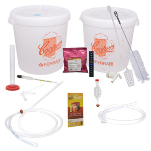 Kit de brassage de bière artisanale Coopers Basic 20L, ensemble de brassage à domicile avec fermenteur et accessoires - Product Image 1
