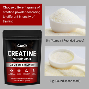 <span class=keywords><strong>Creatina</strong></span> Monohidrato en Polvo Pura, Estándar Alemán, Platino, 200 Mallas, 100% Micronizada, Etiqueta Personalizada, 500g - Product Image 2