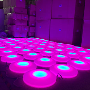 Cercle interactif Led sol sensoriel parc musique panneau de sol interactif rond piste de danse lumières de scène - Product Image 2