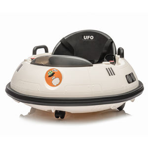 संगीत लाइट स्पेसक्राफ्ट बम्पर कार की बैटरी संचालित बंपिंग बेबी कार 360 रोटेट कर सकती है - Product Image 1