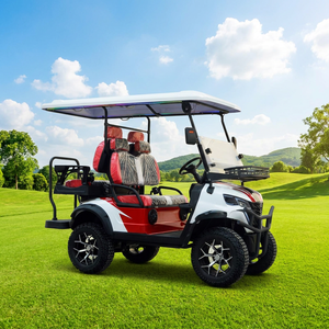 High Performance Sightseeing 4 Seater Golf Cart With 72V Powerful <b>Motor</b> for Golf Resort Transportation Low Speed Golf Cart Golf - Product Image 5
