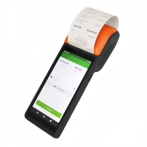 Terminal POS Inalámbrico Todo en Uno Android 14 con Pantalla Táctil de 5.5 Pulgadas, Máquina de Facturación Móvil con 4G, WiFi, BT y NFC para Pequeñas Empresas - Product Image 1