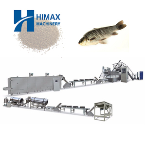 Precio de fábrica Extrusora de harina de pescado industrial 500kg por hora Extrusora de alimentación de pescado flotante de tipo húmedo - Product Image 3