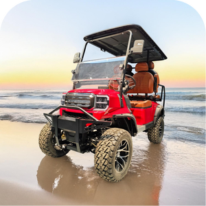 รถกอล์ฟไฟฟ้ายก4 + 2ที่นั่งรถกอล์ฟออฟโรด - Product Image 4