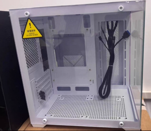 White Tempered Glass PC <b>Case</b> MATX ITX Gaming <b>Computer</b> <b>Case</b> Ocean View Chassis 7 Fan Slots <b>computer</b> <b>case</b> - Product Image 4