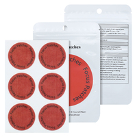 Patchs Corporels Transdermiques aux Huiles Essentielles Naturelles pour une Concentration et une Clarté Mentale Optimales 24h/24 - 8 Heures de Concentration - 24 Patchs