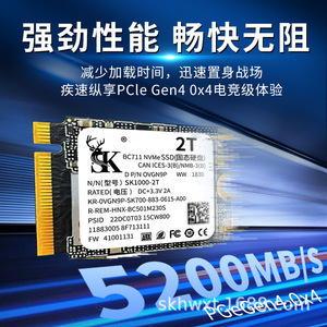 SK BC711 NVMe SSD 2TB M.2 2230 Disque SSD industriel pour PC - Product Image 2