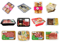 Machine de remplissage automatique linéaire pour aliments, emballage et scellage avec plateau, pour 900 ml, Tofu, saveur