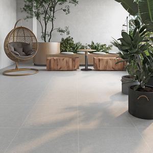 Nhà vệ sinh 600x600 ánh sáng màu xám Matt không trượt tráng men mộc mạc bê tông gốm gạch lát sàn nhà sản xuất - Product Image 5