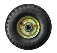 Brouette 8 "10 pouces 12 pouces roues pivotantes pneumatiques roues pneumatiques en caoutchouc unique roulette, pas cher, de haute qualité