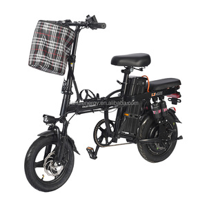 Bicicleta Eléctrica Plegable Estilo <span class=keywords><strong>Brompton</strong></span> Sailimotor de 14 Pulgadas con Motor de 350W, Bicicleta Eléctrica Urbana de 14 Pulgadas, 48v 350w para Ciclismo - Product Image 2