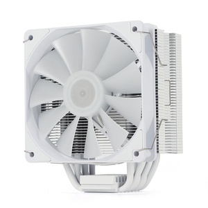 Enfriador de Aire para CPU Personalizado ARGB de 6 Tubos, Blanco, <span class=keywords><strong>Ventilador</strong></span> de 12CM, 180W, Universal para Escritorio Intel LGA2011 1700 1851 1156 1200 1366 AMD AM5 AM4 - Product Image 1