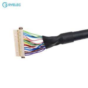 RY obral besar 30pin DF19 ke DF19 himose 1.0mm kabel Lvds Universal Pitch untuk Monitor TV LCD papan Driver - Product Image 4