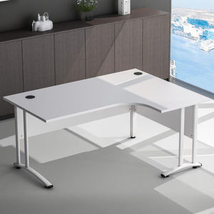 符合人体工程学的l形办公桌，现代豪华设计，适合家庭商务可定制电脑桌厂家直销 - Product Image 6