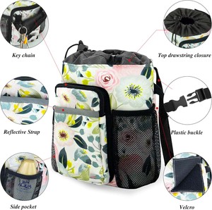 Free sample OEM Crutch Bag <b>Pouch</b> <b>Water</b>-Resistant Reflective Zipper Pocket <b>Pouch</b> for Crutches Hiking Walking Bag Storage - Product Image 2