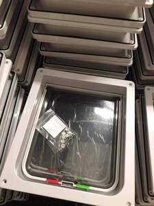 Pintu Pintu Otomatis hewan peliharaan dua arah masuk dan keluar gerbang masuk kontrol akses Aksesori hewan peliharaan pintu anjing untuk pintu hewan peliharaan kucing - Product Image 6
