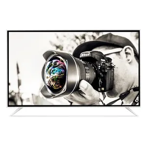 热卖电视led电视二手电视智能电视55英寸电视带金属框架