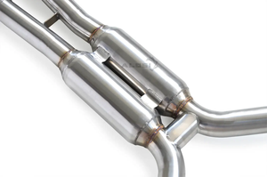Tuyaux d'échappement Catback en acier inoxydable à haut débit pour Infiniti Q50S 3.7 2014-2017, système d'échappement, silencieux, pièces de performance automobile - Product Image 5