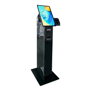 Android/Linux/Windows Self Check Out Machine Terminal <b>Printer</b> QR <b>Scanner</b> Coin Recycler Pos Stand Touch Kiosk Self Service Kiosk - Product Image 1