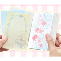 100 notes autocollantes par paquet, série Starlight colorée, notes autocollantes non collantes à décoller pour étudiants
