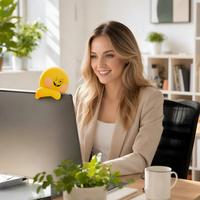 Divertido Adorno para Escritorio de Oficina, Figuras de Animales Personalizadas, Linda Decoración para Escritorio de Computadora, en Stock