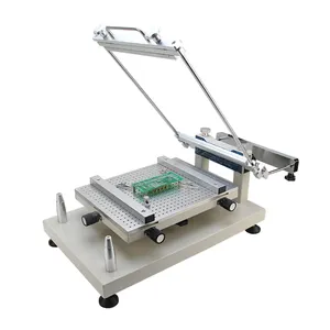 ITECH PTR-C300 Manual PCB Stencil Printer 300x400mm Desktop Frameless Pcb Solder Paste Printer For Smt PCB Production Line