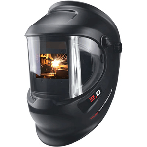 Casco de Soldadura con Oscurecimiento Automático Panorámico, Gran Ángulo de Visión, Sensor de 4 Arcos, Máscara de Soldadura - Product Image 1