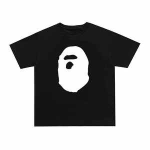 Hot Sell 2026 1:1 High Version Casual Oversize <b>Letter</b> Printing <b>Bathing</b> Ape Shirt Fashion Designer T-Shirt Men Trendy Printed Bap - Product Image 2