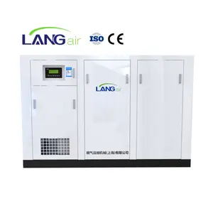 Langair Compresseur d'air industriel rotatif à vis haute pression 30 Bar-40 Bar sans huile Pm VSD