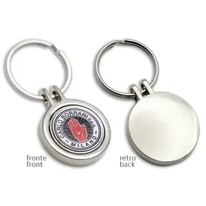 Porte-clés 804M en métal, merchandising personnalisé - Product Image 1