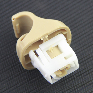 Nissan Murano Sun Visor <b>Clip</b> Hook 96409-CC00B Beige Plastic Easy Installation Headstock Part - Product Image 1