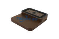 Ventouse en plastique Tshare Biesse Rover ATS 132x75x29mm, demi-taille, pour routeur CNC bois, longue durée de vie
