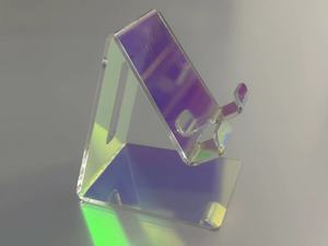Suporte de telefone acrílico transparente, tablet criativo de mesa simples e estilo Ins, suporte espessado, portátil e multifuncional - Product Image 6