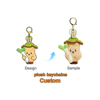 Boneka Plushie Custom Berkualitas Tinggi, Mainan Hewan Boneka Custom, Boneka Beruang Plushie Custom, Mainan Hewan Boneka Mini Plushie, Gantungan Kunci Beruang