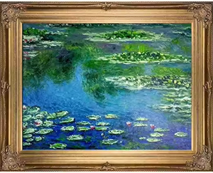 Dipinto a Mano di Alberi <span class=keywords><strong>Autunnali</strong></span>, Paesaggio Impressionista, Pittura a Olio su Tela, Dimensioni Personalizzabili, Arte con Ganci in Filo Metallico per Decorazione Murale Interna - Product Image 6