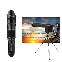Objectif de téléphone portable 50X, longue portée, grande ouverture, télescope monoculaire HD, vente en gros