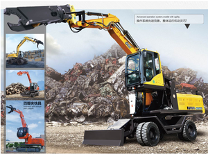 Cizalla hidráulica JG150s Cizalla para chatarra 360 Rotación CE Certificado Desmontador de automóviles - Product Image 5