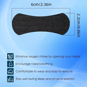 Tiras Nasales Profesionales Anti Ronquidos para Dormir Mejor, Solución para el Alivio del Ronquido, Soporte para el Flujo de Aire Nocturno, Marca Privada - Product Image 2