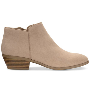 <span class=keywords><strong>Botines</strong></span> de tacón apilado de ante sintético <span class=keywords><strong>con</strong></span> punta redonda y cremallera lateral para <span class=keywords><strong>mujer</strong></span>, estilo western, cómodos y a la moda. - Product Image 6