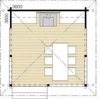 Offre Spéciale Kits de cabane à bûches maison de jardin en bois modulaire
