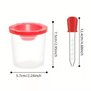 Set di 4 bambini giocano acqua sensoriale strumenti didattici Dropper <span class=keywords><strong>scienza</strong></span> gioco di colori di smistamento giocattoli per accessori sensoriali - Product Image 5