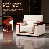 Chaise de bureau de direction moderne en cuir de luxe, pivotante et confortable, avec base en PU, hauteur réglable, pour bureau, hôtel, salon, atelier