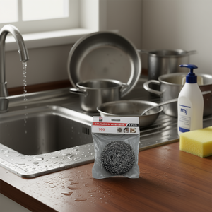 Mnj Stainless Steel Wire Wool 50G Scouring Pad For Kitchen Cleaning - Product Image 3