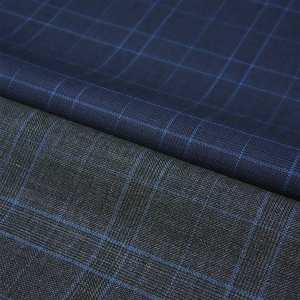 Chất Lượng Cao Người Đàn Ông Ý Của Phù Hợp Với Vải Rts Len-Worsted Merino Len-Polyester Sợi-Nhuộm Mô Hình Cho Áo Khoác - Product Image 2