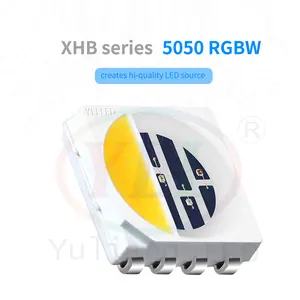 Produsen Cina Yuliang LED 0.3W 5050 RGBW SMD LED Chip CCT 6275K untuk LED modul.