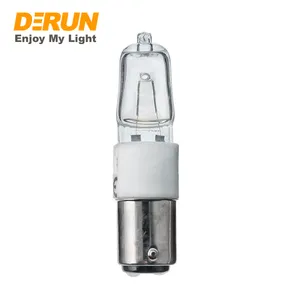 CE ROHS JD BULB 50W 75W 100W 150W 200W 250W E14 E11 Ba15d 120V 230Vクリアフロストハロゲンランプ、HAL-JD