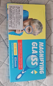 20x <span class=keywords><strong>80mm</strong></span> LED 백색광 램프 조명 핸드헬드 확대경 65mm 렌즈 및 ABS 소재 맞춤형 - Product Image 4