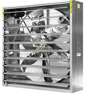 Ventilatori estrattori 1380x1380mm per sistema di ventilazione di raffreddamento ad aria ventola di ventilazione per allevamento di pollame