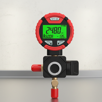 Manomètre numérique PG-10B pour climatisation et chauffage, haute précision (0,5 % FS), ensemble de manomètres multi-réfrigérants, outils HVAC